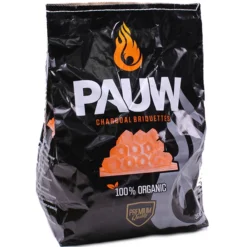 Nieuwkomers 3 Pauw Premium Houtskool Briketten 2,5 Kg