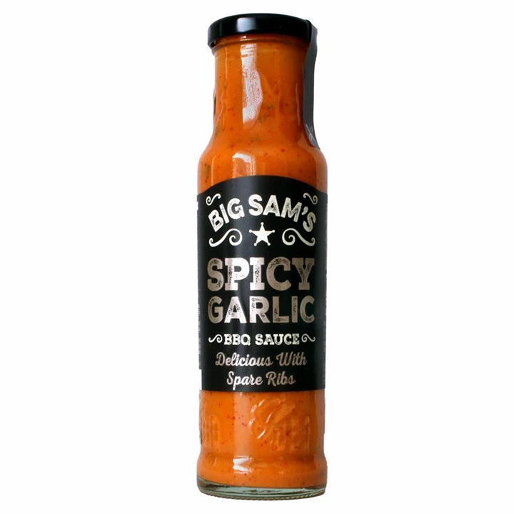 Big Sam's Spicy Garlic Sauce 250 Ml 3 Big Sam's Spicy Garlic Sauce 250 Ml