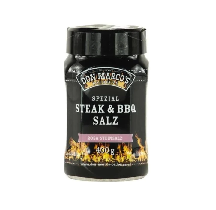 Don Marcos Steak & BBQ Zout Rosa Steinsalz 400 Gram 3 Don Marcos Steak & BBQ Zout Rosa Steinsalz 400 Gram