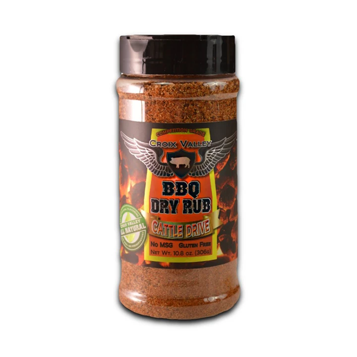 Croix Valley Cattle Drive BBQ Dry Rub 10.8 Oz 3 Croix Valley Cattle Drive BBQ Dry Rub 10.8 Oz