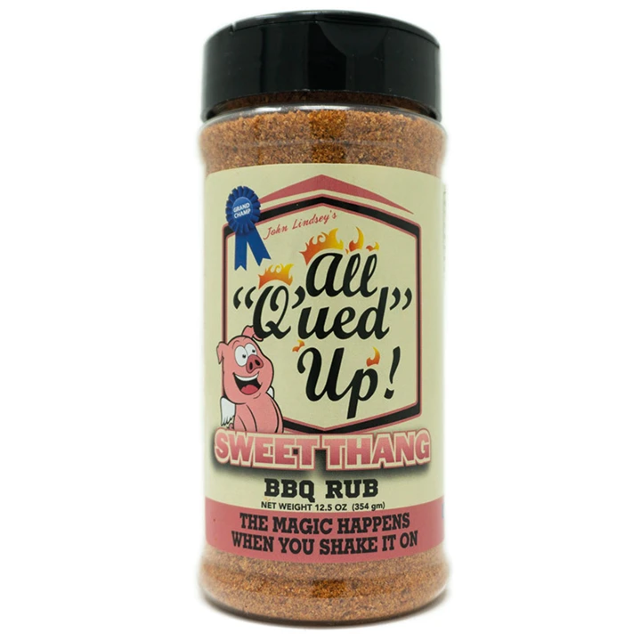 All Q'ued Up! Sweet Thang BBQ Rub 12.5 Oz 3 All Q'ued Up! Sweet Thang BBQ Rub 12.5 Oz