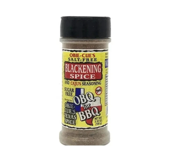 Obie Cue's Blackening Spice 3.52oz 3 Obie Cue's Blackening Spice 3.52oz