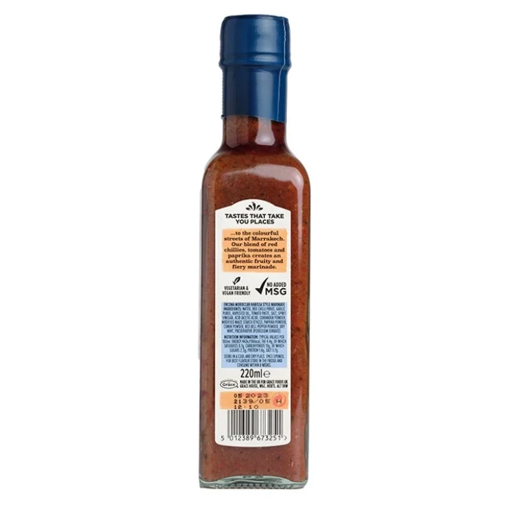 Encona Harissa Marinade 220 Ml 4 Encona Harissa Marinade 220 Ml - Afbeelding 2