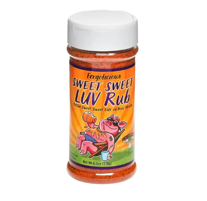 Fergolicious BBQ Sweet Sweet Luv Rub 6.2oz 3 Fergolicious BBQ Sweet Sweet Luv Rub 6.2oz